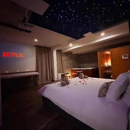 빌라 L'evasion Etoilee - Jacuzzi Sauna Hammam Bray-sur-Somme